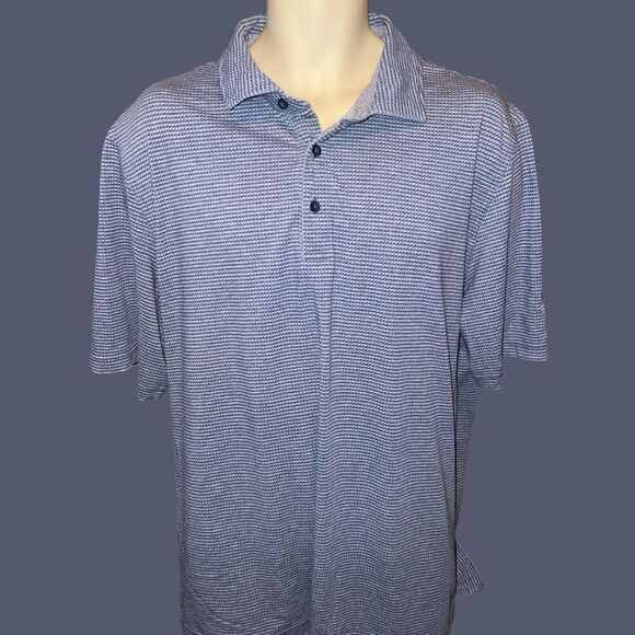 Vineyard Vines x Jim Nantz Golf Polo Shirt Size XL #97 - Picture 3 of 7